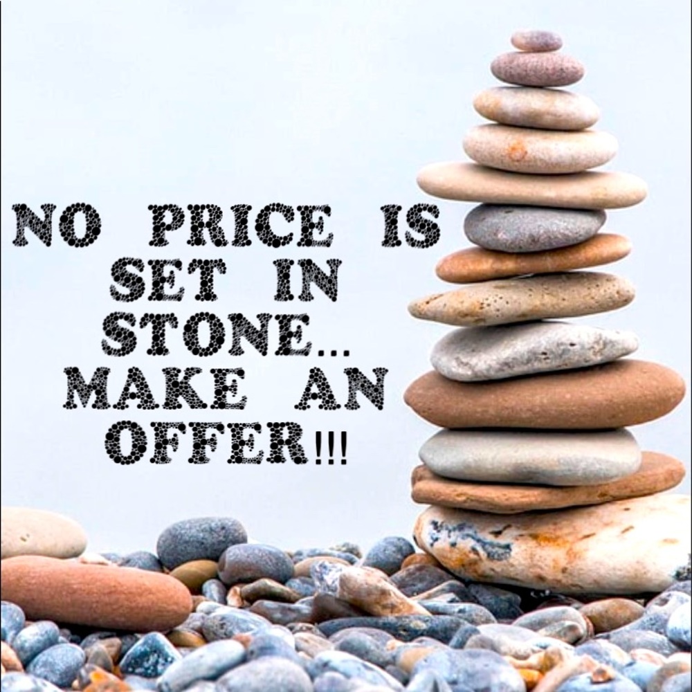 REASONABLE OFFERS WELCOME!!!